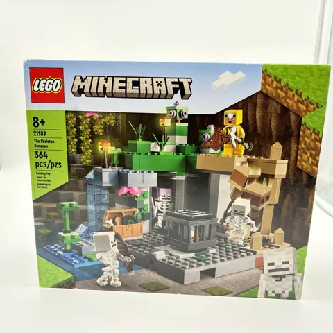 LEGO Minecraft The Skeleton Dungeon 21189 Building Toy Set New Sealed