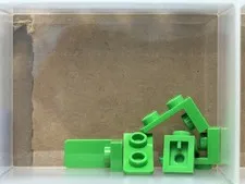 LEGO Parts - Bright Green Bracket 1 x 1 - 1 x 2 Inverted - No 73825 - QTY 5