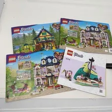 LEGO Friends Instruction Manuals Lot 41684 41683 41716 Grand Hotel Forest Horse