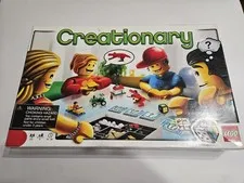 LEGO 3844 Creationary Game COMPLETE 2010 Building Challenges Cards No Manual