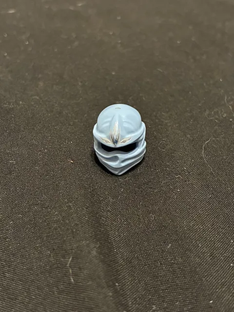 Lego Ninjago Zane NRG Minifigure Mask (Head Piece Replacement)