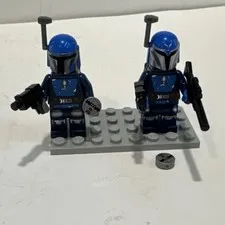 LEGO Star Wars Mandalorian Nite Owl + Warrior Minifigures75373  sw1344 Minifigs