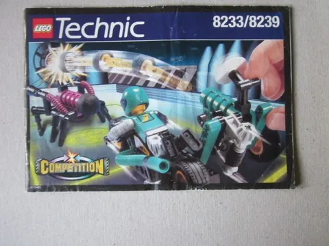 Lego Building Instructions Instruction Technic 8233/&8239 Competition