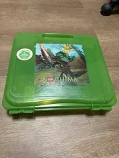 Retired Lego Chima Green Project Storage Case Tote Box # 499510 USED