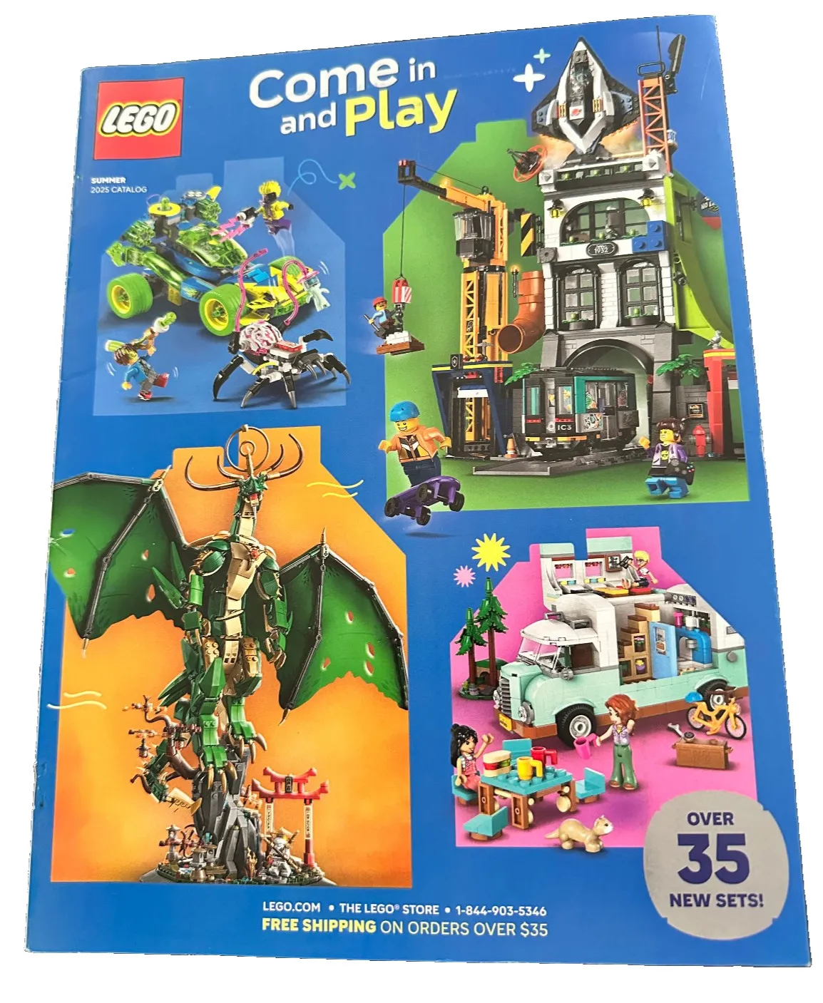 LEGO Summer 2025 Catalog Star Wars Harry Potter Disney Friends