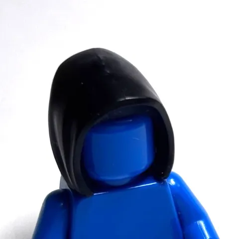 Lego - Minifigure Headgear -  Black, Hood, Hat