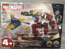 LEGO Marvel IRON MAN HULKBUSTER VS. THANOS 76263 Infinity Saga 66 pcs NEW