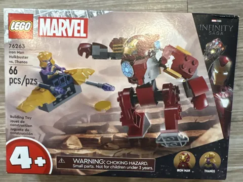LEGO Marvel IRON MAN HULKBUSTER VS. THANOS 76263 Infinity Saga 66 pcs NEW
