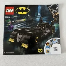 Lego Batman Instruction Booklet Manuel Only 76119 Car Batmobile Replacement