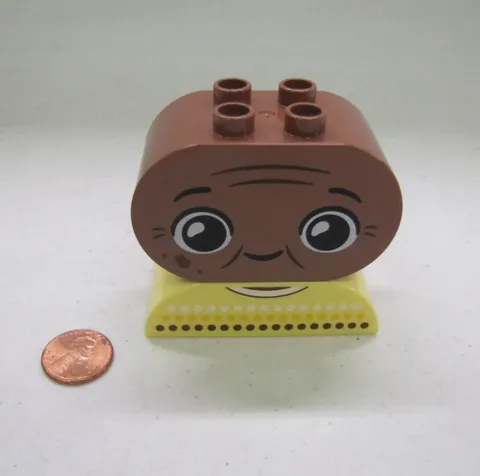 Lego Duplo Child Baby Moods Happy Kissy Lips Head & Clothes African American