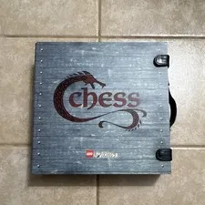 LEGO 7015 Viking Chess Set 701 pcs Carry Case Vikings 2005 Retired