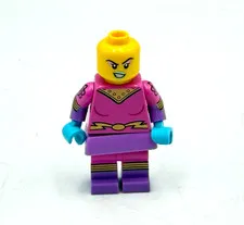 LEGO Retro Space Heroine Minifigure col439 Series 26 Replacement - Incomplete