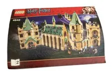 LEGO 4842 HARRY POTTER "Hogwarts Castle" Building Manual BOOK 2 ONLY