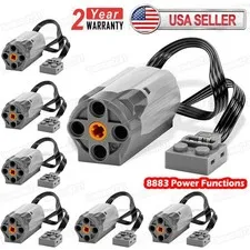 6X For LEGO M Motor 8883 Power Functions Technic Assembled Building Block Toys
