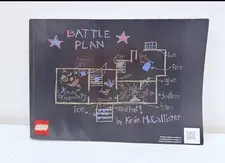 Manual ONLY Lego Ideas Home Alone 21330 Battle Plan