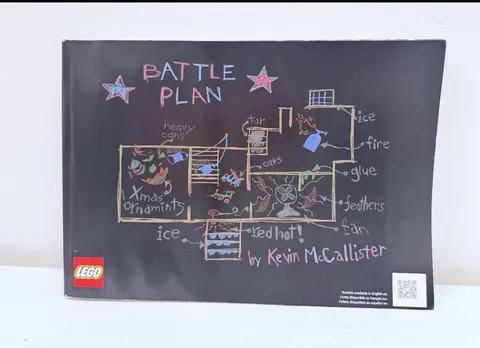 Manual ONLY Lego Ideas Home Alone 21330 Battle Plan