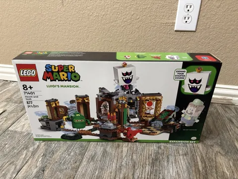 LEGO Super Mario Luigi's Mansion Haunt-and-Seek Expansion 71401 Mint Box