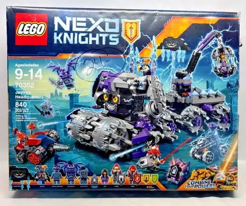 LEGO NEXO KNIGHTS: Jestro's Headquarters (70352) - counted & complete 100%