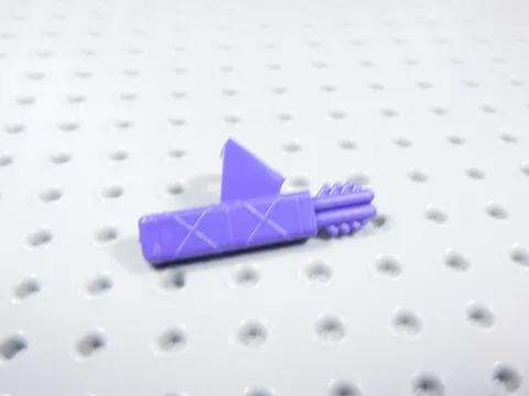 LEGO Dark Purple Quiver Weapon Minifig AZ