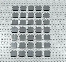 LEGO Tiles 2x2 2x4 Smooth Flat Plates Gray Black Red White Mix PICK 3+ SAVE 67%