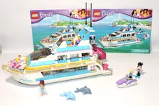 LEGO Friends Dolphin Cruiser 41015, 100% COMPLETE w/ Manuals, Retired Set 2013