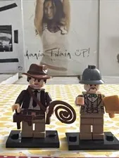 INDIANA JONES DOCTOR HENRY LEGO MINIFIG FIGURE harrison ford sean connery