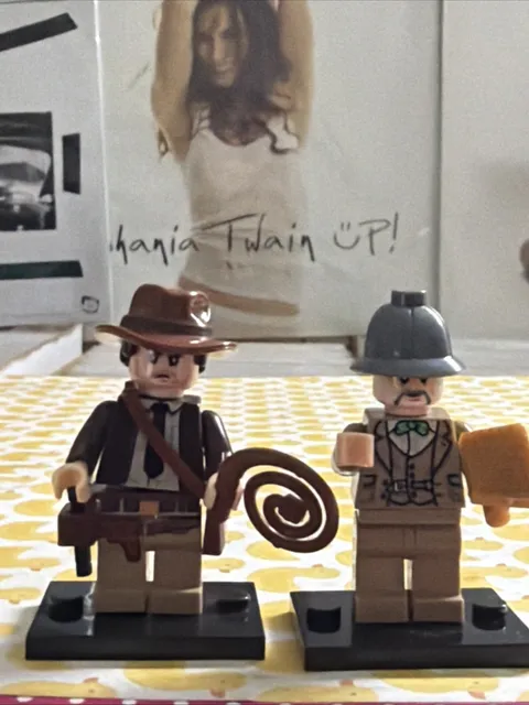INDIANA JONES DOCTOR HENRY LEGO MINIFIG FIGURE harrison ford sean connery