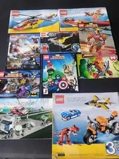 Lot Of Lego Instruction Manual Only 