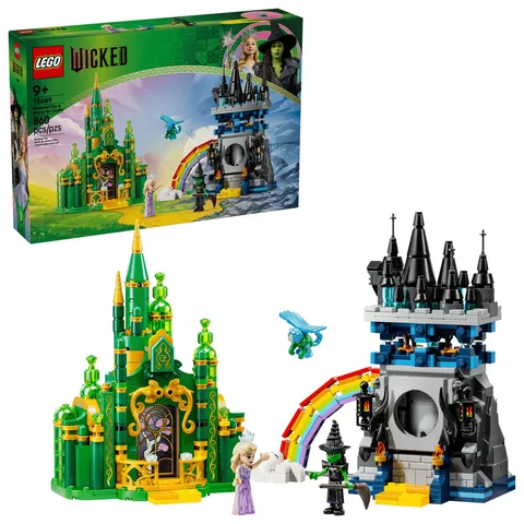 LEGO Wicked 75689 Emerald City & Kiamo Ko Castle Building Toy Set New