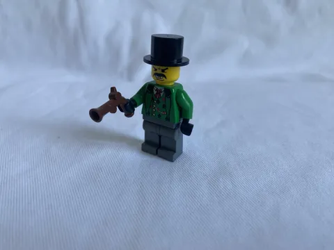 LEGO Western Bandit 3 Dewey Cheatum Minifigure ww010 Top Hat Sheriff #12