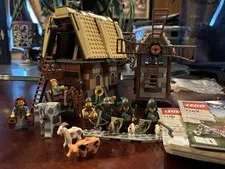 LEGO Kingdoms 7189 Mill Village Raid COMPLETE w/ minifigures and instructions 