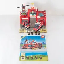 Lego 6389 Fire Station - Fire Control Center (1990)