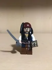 LEGO Pirates of The Caribbean Captain Jack Sparrow Minifigure With Accessories