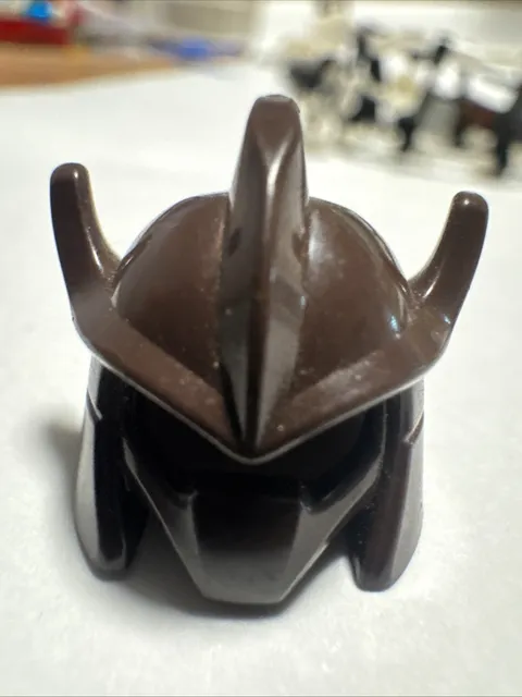 LEGO® Shredder Helmet Minifigure Part Dark Brown Teenage Mutant Ninja Turtles