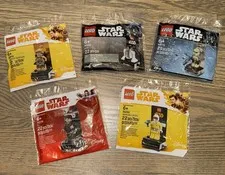 New - 2017–2019 LEGO Star Wars promotional Display Minifigure Series - COMPLETE