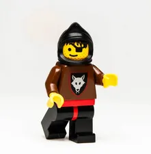 LEGO Castle Dragon Knights Minifigure - Wolfpack Eyepatch (cas255) 6082 Fortress