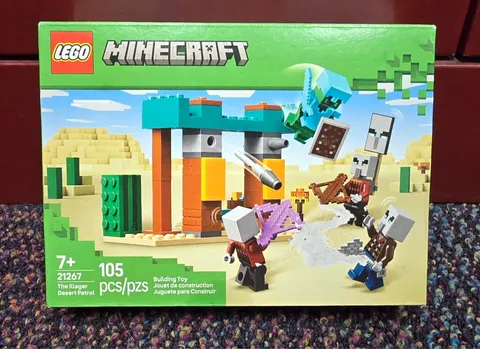 LEGO Minecraft: The Illager Desert Patrol (21267) New Unopened Box