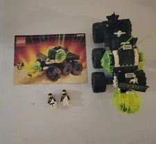 Vintage Lego 6933 Blacktron Spectral Starguider with minis and manual