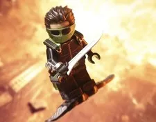 LEGO Marvel Harry Osborn + Glider Green Goblin custom minifigure By Letsgo