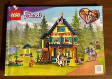 LEGO Friends Forest Horseback Riding Center 41683 Instruction Manual Booklet