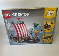 BRAND NEW LEGO Creator: Viking Ship and the Midgard Serpent (31132) Sealed Box