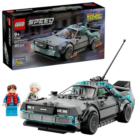 LEGO Speed Champions Delorean Time Machine from Back to the Future 77256