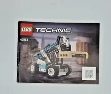 Lego Technic 42133 Telehandler and Tow Truck 2-in-1 Instructional Manual Only