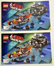 Lego The Lego Movie Manuals For Set 70808 ONY NO BRICKS