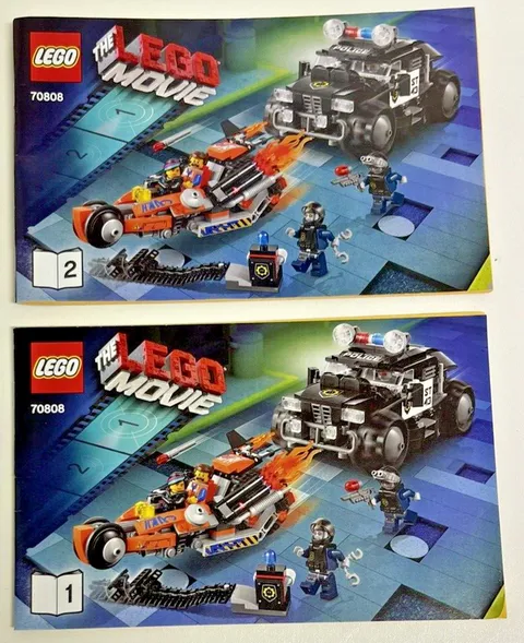 Lego The Lego Movie Manuals For Set 70808 ONY NO BRICKS