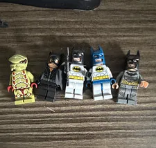 READ DESCRIPTION LEGO Lot RARE DC Minifigure 5 Batman Catwoman & Other Figures