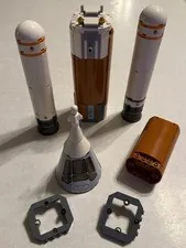 Lego City 60228: DEEP SPACE ROCKET Partial Build/INCOMPLETE
