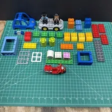 LEGO DUPLO My First Police Set 10532 Retired 2014 - Missing 1 Figure No Box/Inst