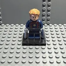 LEGO Star-Lord Minifigure 76253 76255 Blue Suit Marvel Guardians Of The Galaxy