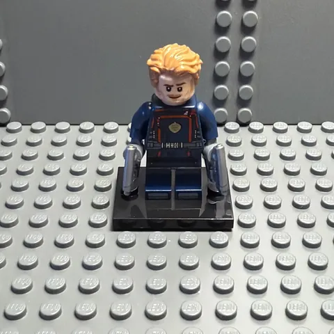 LEGO Star-Lord Minifigure 76253 76255 Blue Suit Marvel Guardians Of The Galaxy